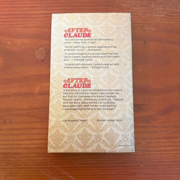 After Claude By Iris Owens Warner Paperback Library Edition 1974 - Picture 2 of 4